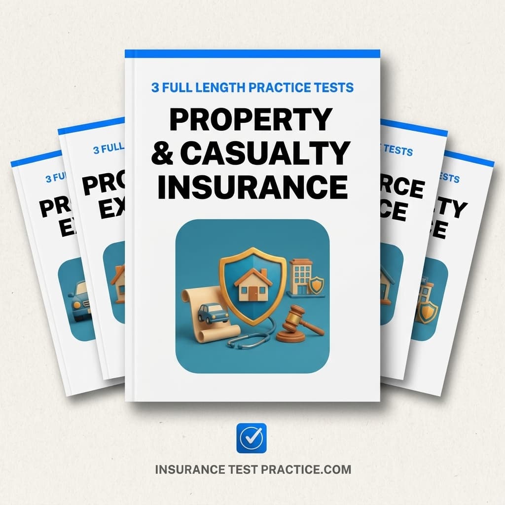 3 Full-Length Property & Casualty Insurance Practice Tests
