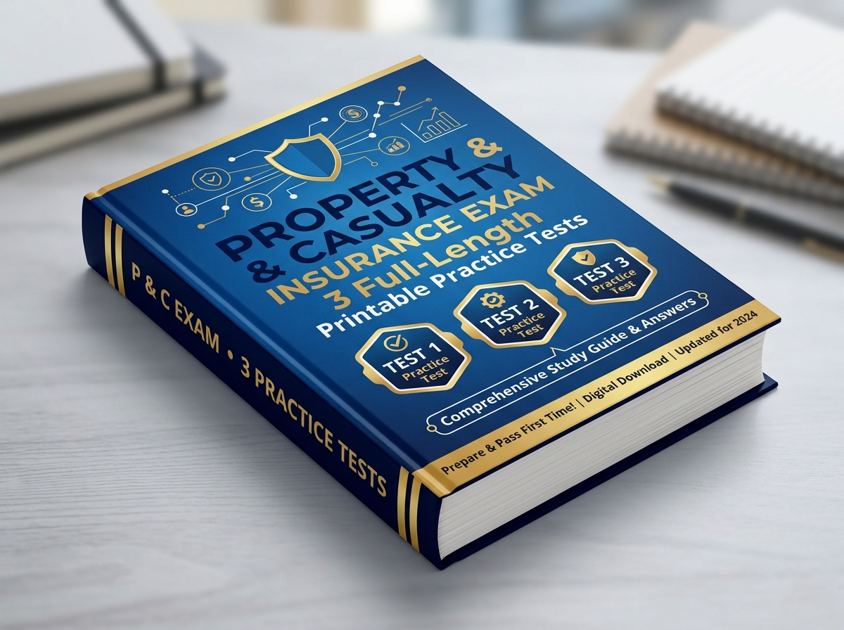3 Full-Length Property & Casualty Insurance Practice Tests
